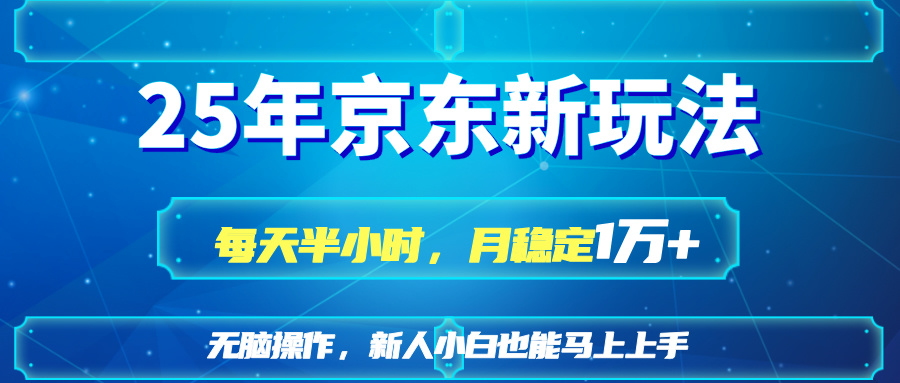 （14309期）25京东新玩法，每天半小时，月稳定1W+-乐创同聚