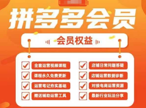 2025拼多多运营实战课，40节全流程教学，覆盖拼多多运营全链路-乐创同聚
